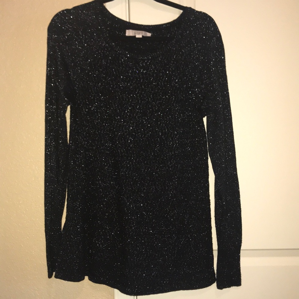 Black sparkling sweater